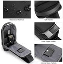 Bolso cruzado antirrobo negro - additional image 7